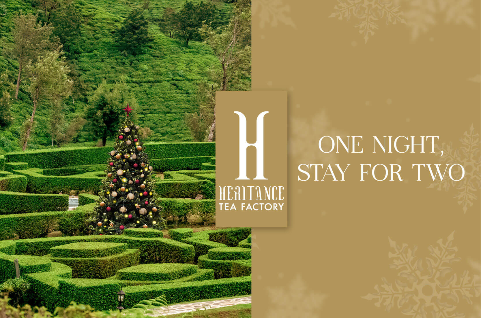 Heritance Tea Factory - Stay Voucher for Two